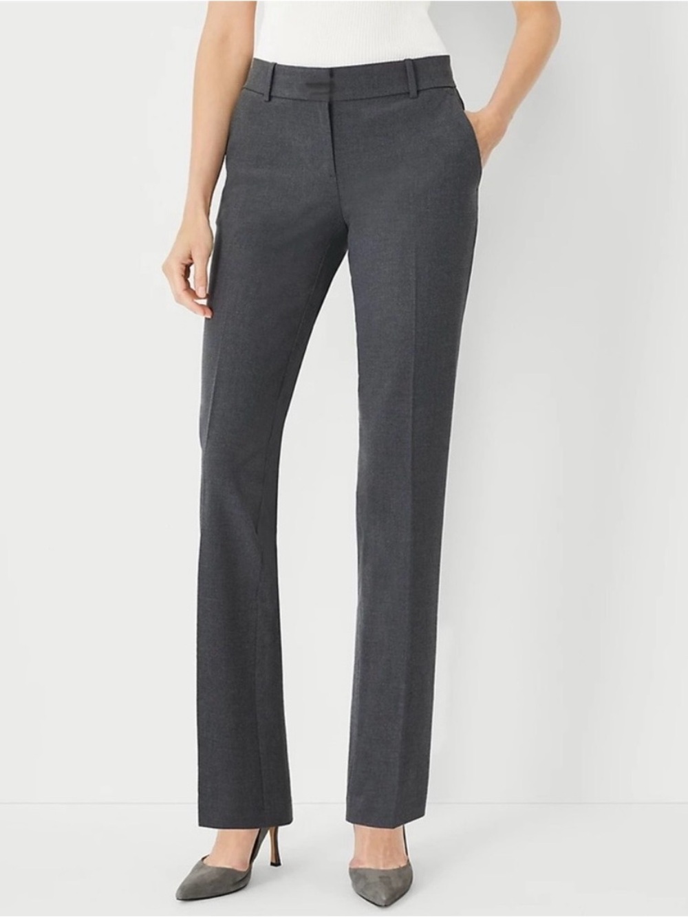 Lauren Ralph Lauren Adelle Modern Straight Trouser Pants NWT‎